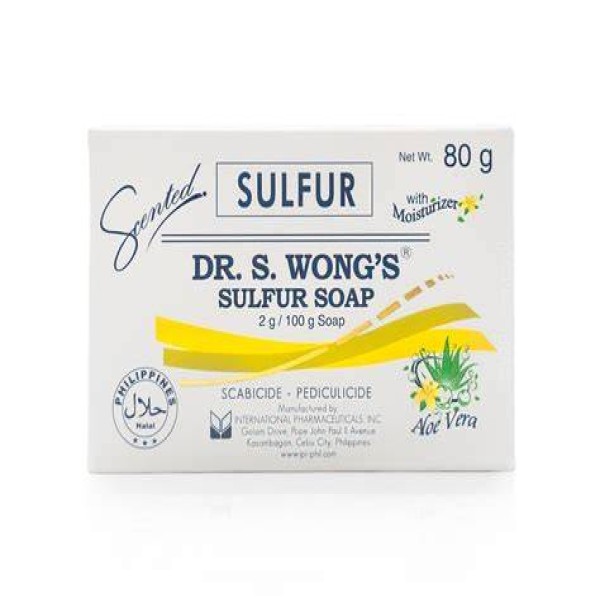 DR.WONG'S SULPHUR SOAP 80G