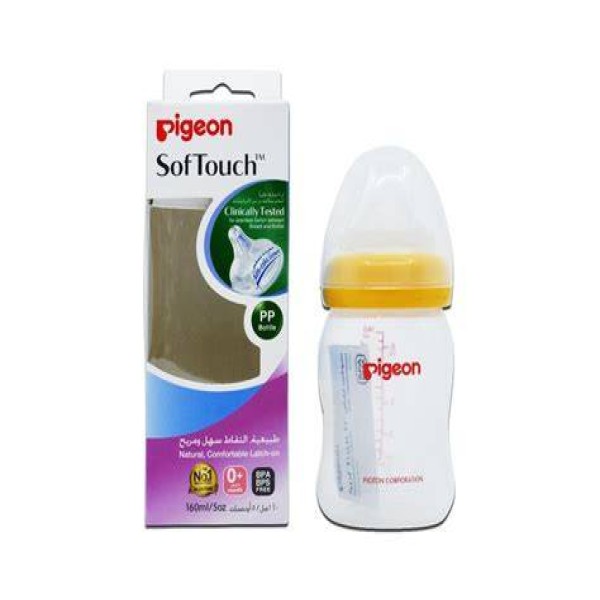 PIGEON PLASTIC BOTTLE 160 ML A00873