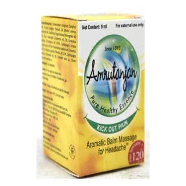 AMRUTANJAN BALM MASG. 9ML AROMATIC