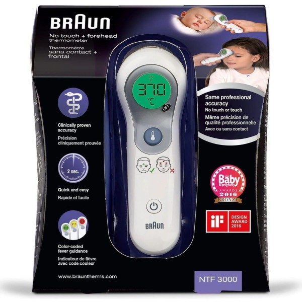 Braun Kaz 036 Forehead Thermometer Ntf 3000