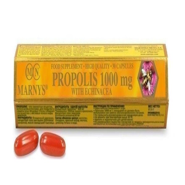 Marnys Propolis 1000Mg Cap 30'S