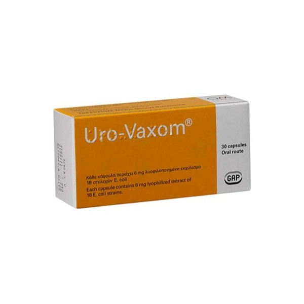 Uro-Vaxom 6Mg Cap  30'S