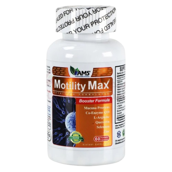 Ams Motility Max Cap 60'S