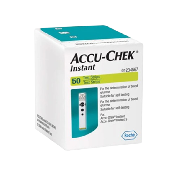 Accu Check  Instant Test Strips 50'S