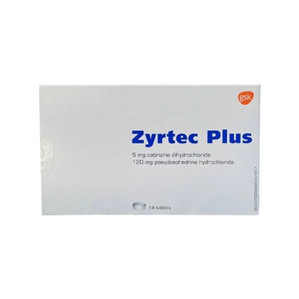 Zyrtec Plus Tab 14'S