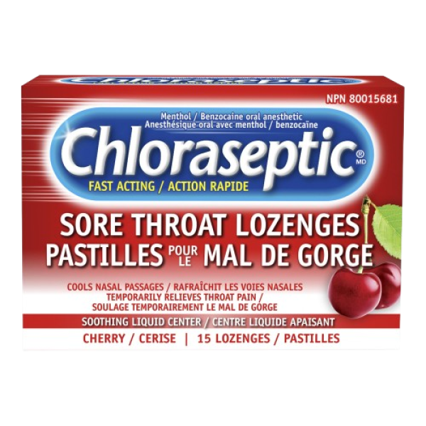 Chloraseptic Loz. Cherry 1X18'S
