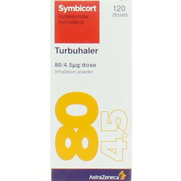 SYMBICORT T/HALER 80/4.5 120 DOSE