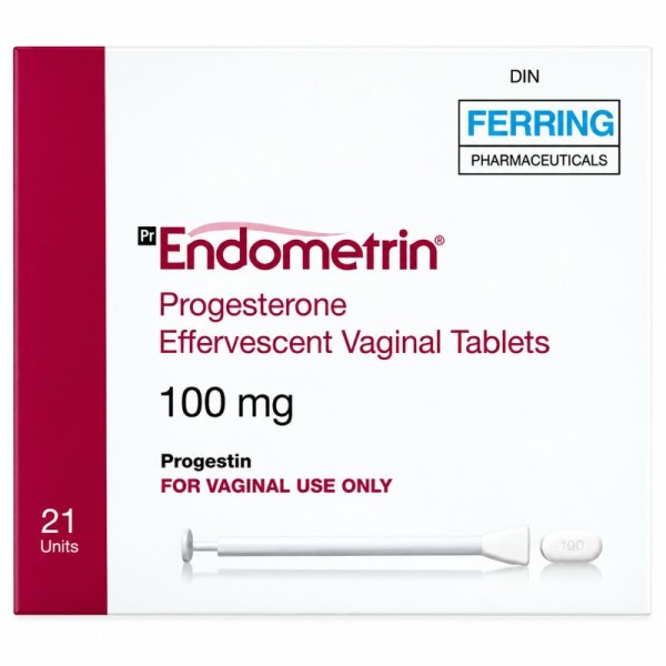 ENDOMETRIN  VAG SUPP 100MG TAB 21'S