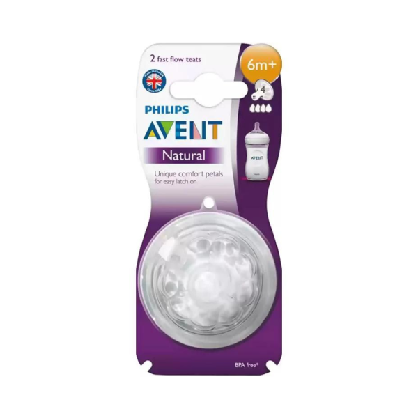 PHILIPIS AVENT 2.0 FEEDING TEAT 6M+ SCF044/27