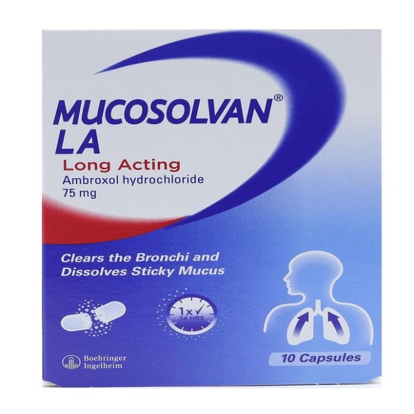 Mucosolvan La 75 Mg 10'S Cap. Chc