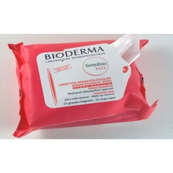Bioderma Sensibio Make Up Removing Wipes 25'S