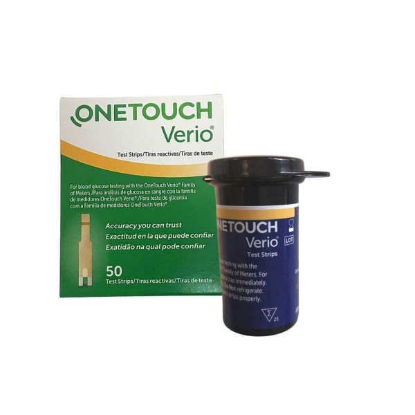 One Touch Verio Strips 50'S