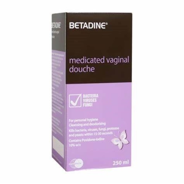 Betadine Medicated Vag.Douche 250 Ml