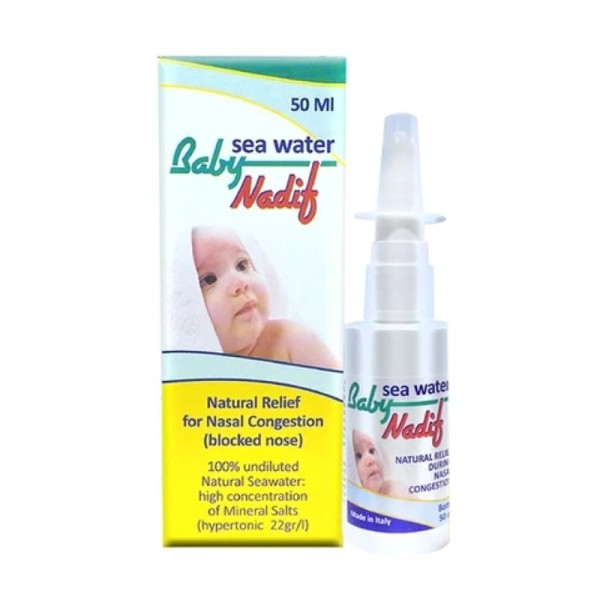 BABY NADIF SEA WATER HYPERTONIC 50 ML