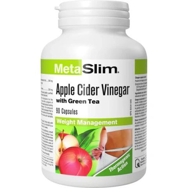 Web.Nat. Metaslim Apple Cider Vinegar With Green Tea 90'S