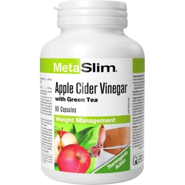 Web.Nat. Metaslim Apple Cider Vinegar With Green Tea 90'S