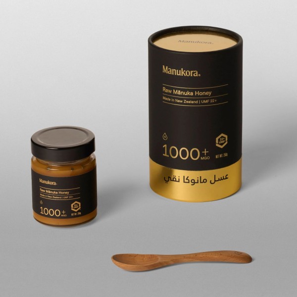 Manukora Raw Manuka Honey 1000+Mgo 250G