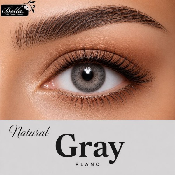 BELLA NATURAL LENSES GRAY PLANO