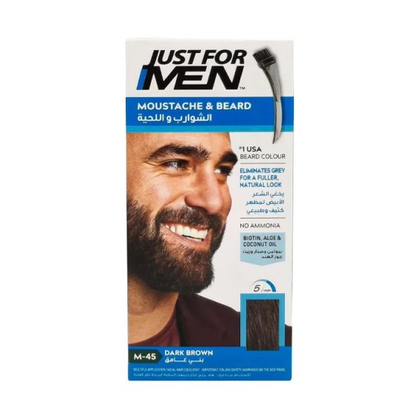 Just For Men Dark Brown Hair Colour M-45