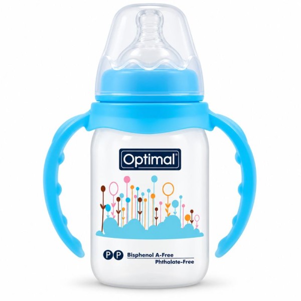OPTIMAL P.P. ORTHODONTIC F/BTL. WITH HANDLE 140ML OPB-1021