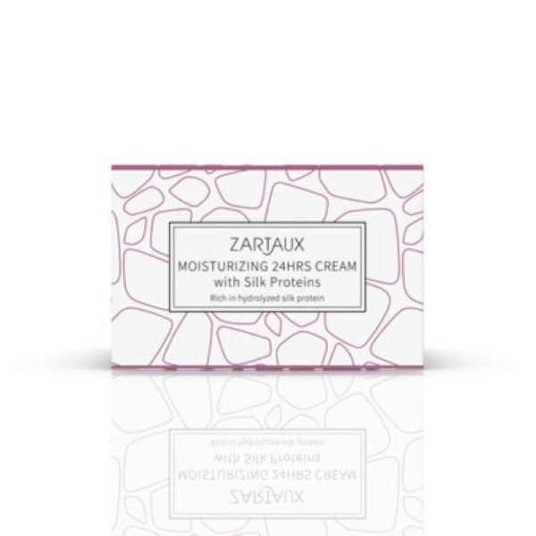 Zartaux Moisturizing 24H Cream With Silk Proteins 50 Ml