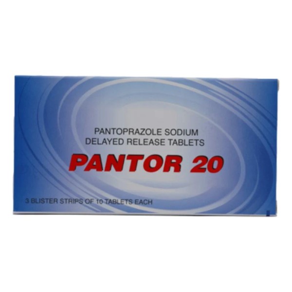 PANTOR 20 MG 30'S TAB