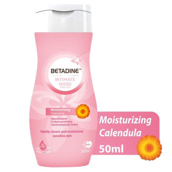 Betadine Intimate Wash Daily Moist. Calendula 50 Ml