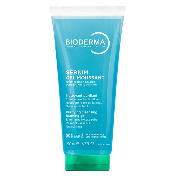 Bioderma Sebium Foaming Gel 200 Ml Tube
