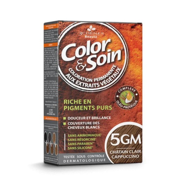 Color & Soin 5Gm Cappuccino Light Chestnut