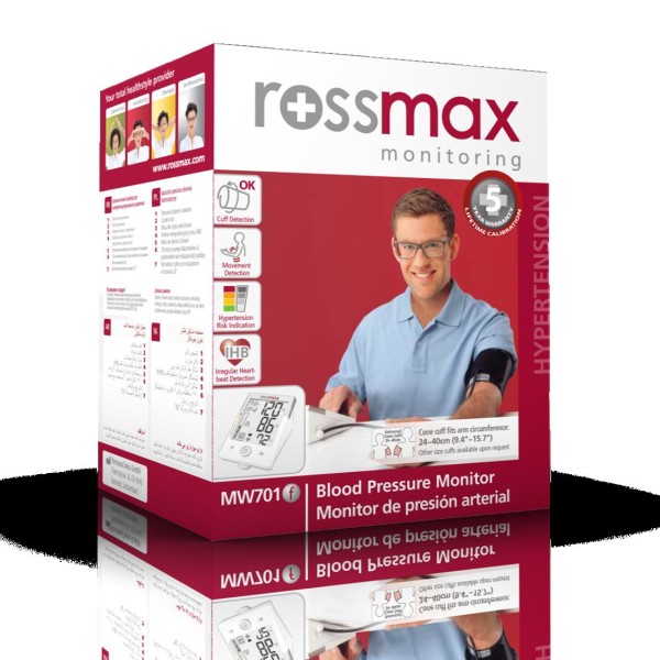 Rossmax Bp Monitor (Arm) Deluxe #Mw 701 F