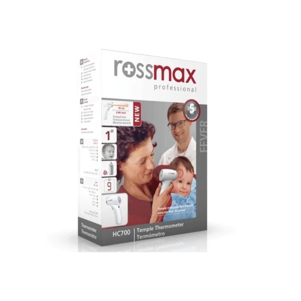 Rossmax Infrared Noncontact Temple Thermometer Hc700