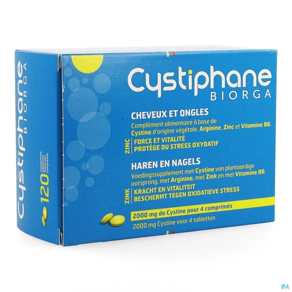 Cystiphane Biorga Tab 120'S
