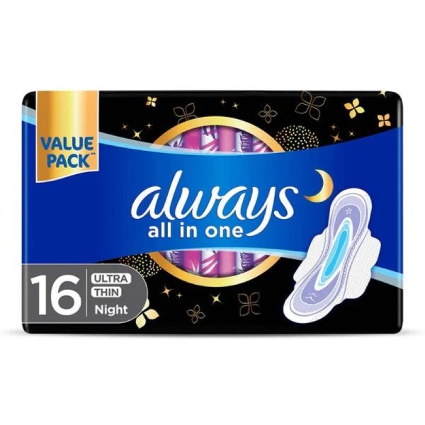 Always Ultra Thin Large Wings 16`S