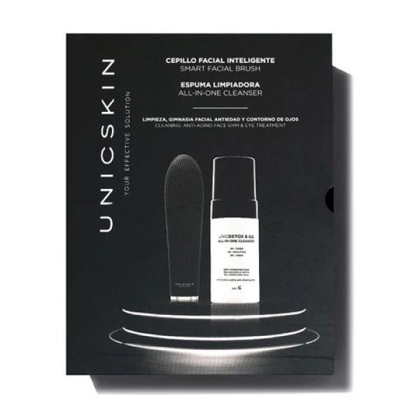 Unicskin Your Clean Skin Kit (Black Brush And Detox&Go)