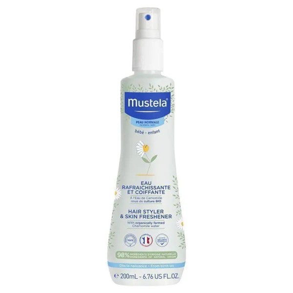 Mustela Hair Styler And Skin Freshener Spray 200Ml