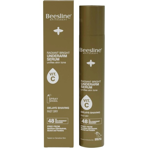 Beesline Radiant Bright Underarm Serum Delays Shaving 150Ml