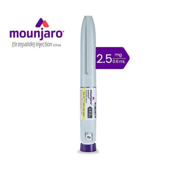 Mounjaro Kwikpen 2.5Mg/0.6Ml  Injection Pen 1'S (4 Doses)