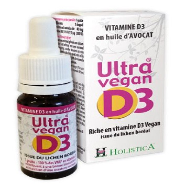 Holistica Ultra Vegan D3 (Avocado) Oil 8Ml