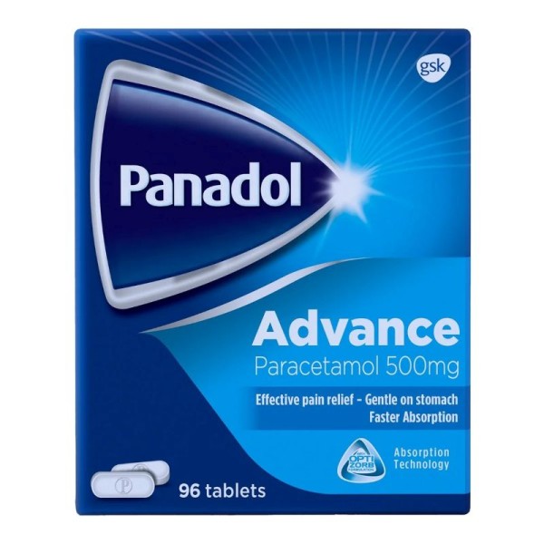Panadol Advance 500Mg Tab 12X8  96'S