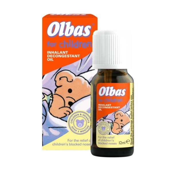 OLBAS OIL FOR CHILDREN INHALANT DECONGESTANT 12ML