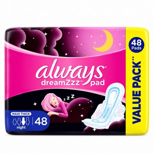 ALWAYS NW MAXI THK NIGHT DREAMZZ VP 48'S