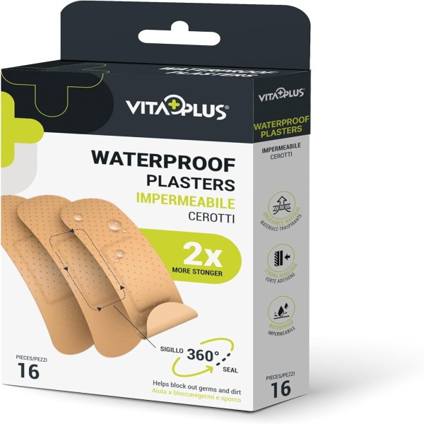 Vitaplus Waterproof Plaster Classic 16'S -(72  X 19Mm)