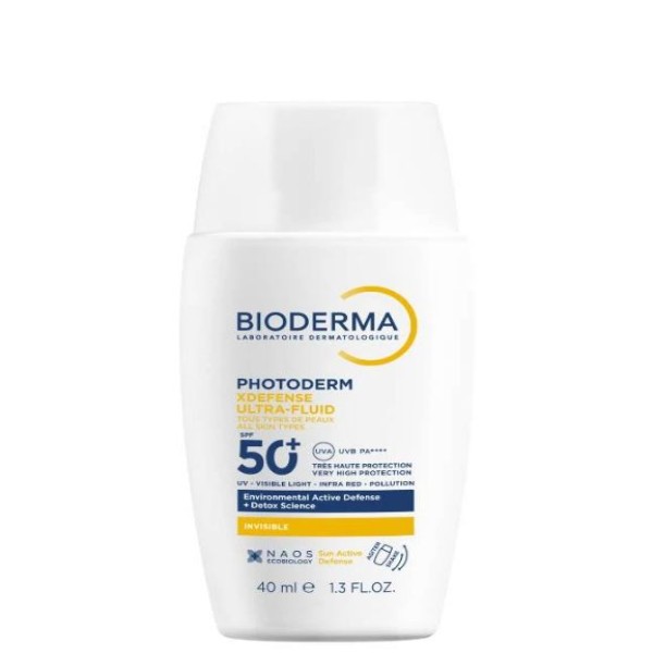 Bioderma Photo  Xdefense Ultra- Fluid Spf50+ Invisible 40 Ml