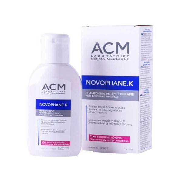 Acm Novophane.K Anti-Dandruff Shampoo - 125 Ml