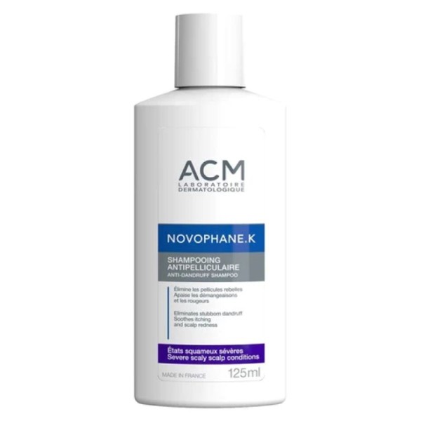 Acm Novophane K Anti-Dandruff Shampoo 125Ml