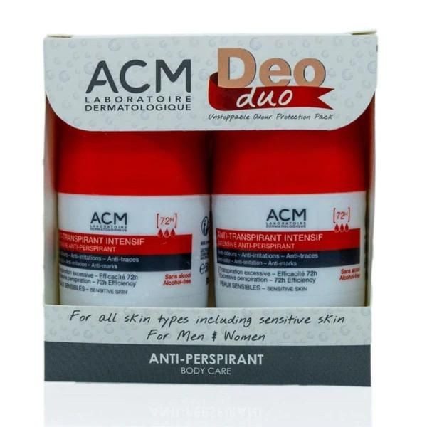 Acm Intensive  Anti-Perspirant (Red Cap) 48H -50Ml (2 Pcs-Bndle Pack)