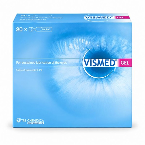 VISMED LUBRICANT EYE GEL 20 X 0.45ML/ BOX