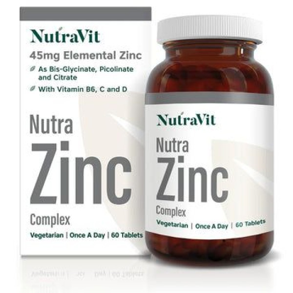 Nutravit Nutra Zinc Picolinate 250Mg Tabs - 60'S