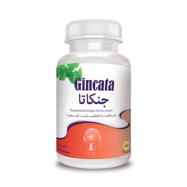 GINCATA 120 MG 60'S TAB.
