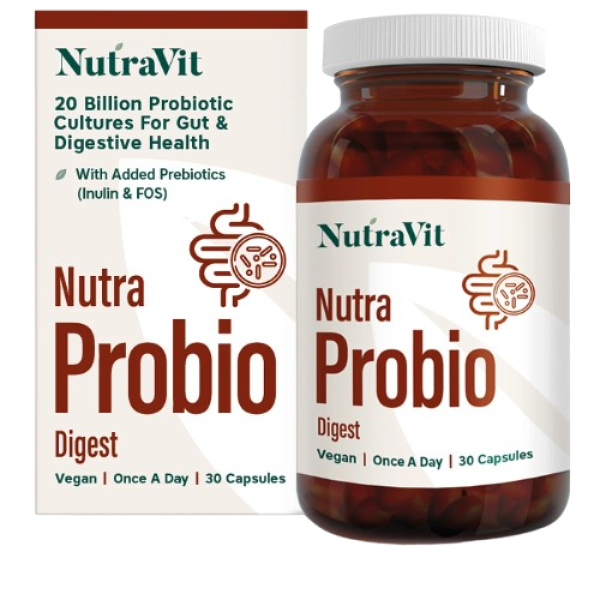 Nutravit Probio Digest 20 Bill Caps 30`S